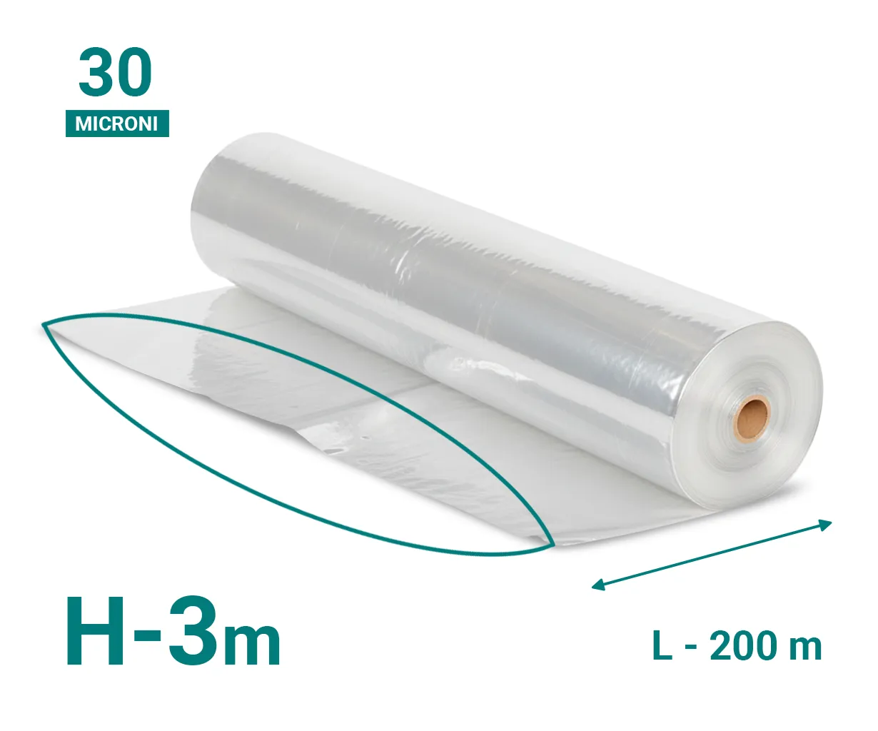 Пленка 30 мкм Н-3м L-200м