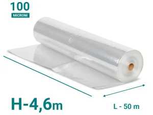 Пленка 100 мкм полотно Н-4,6м L-50м