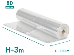 Пленка 80 мкм полотно Н-3м L-100м