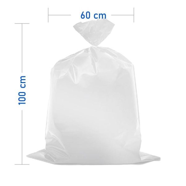 Мешки полиэтиленовые 80 мкн 60x100 см