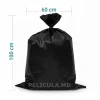saci gunoi negre 60x100